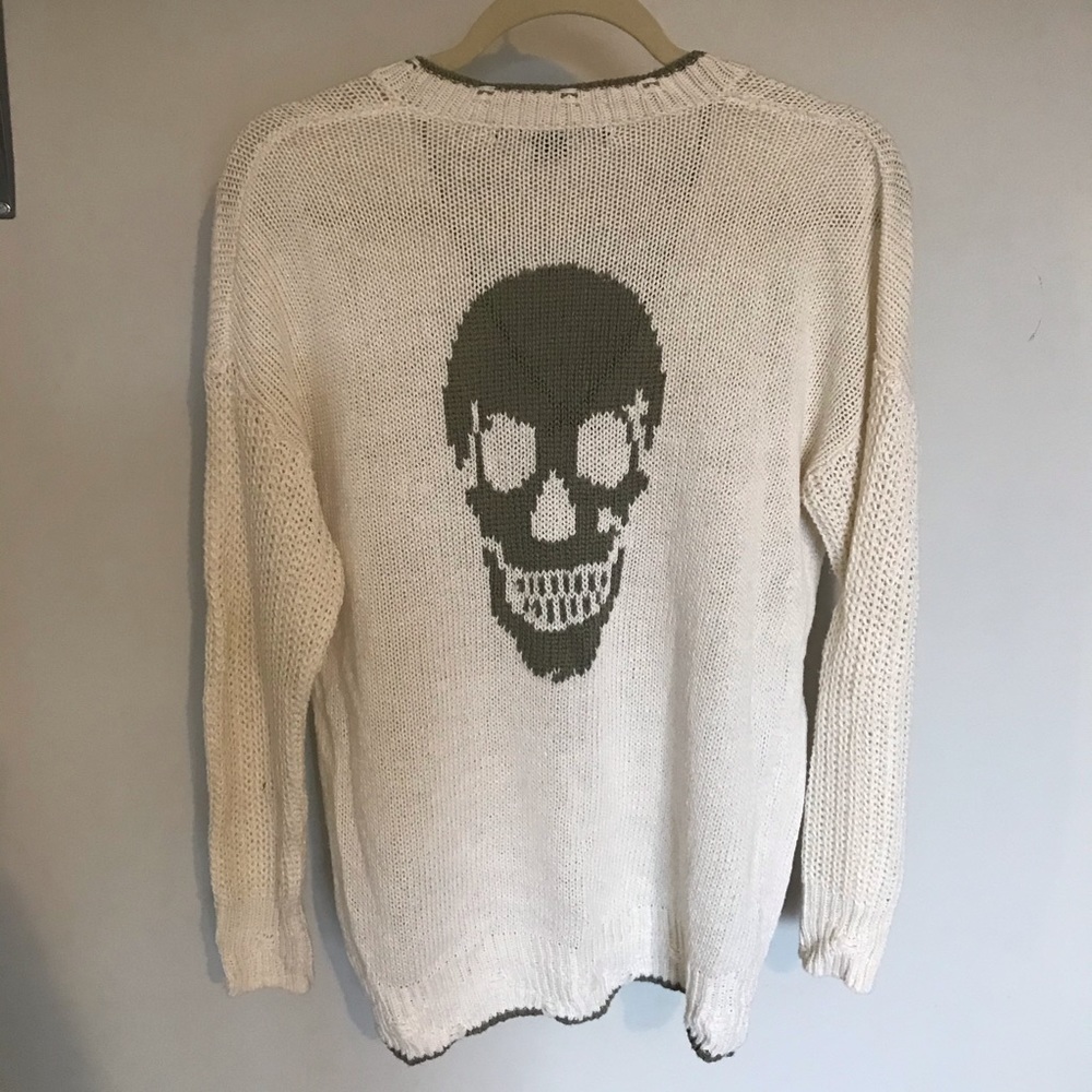 Skull Cashmere Sweater